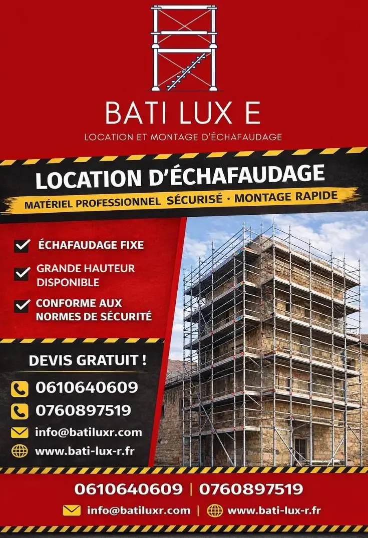 Popup Location échafaudage